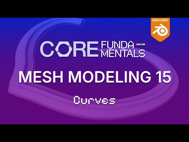 Working with Curves in Blender - Mesh Modeling Fundamentals