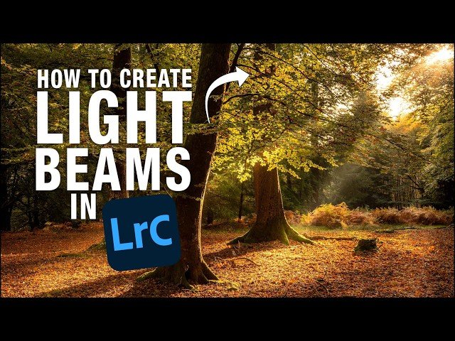 Create Light Beams in Lightroom