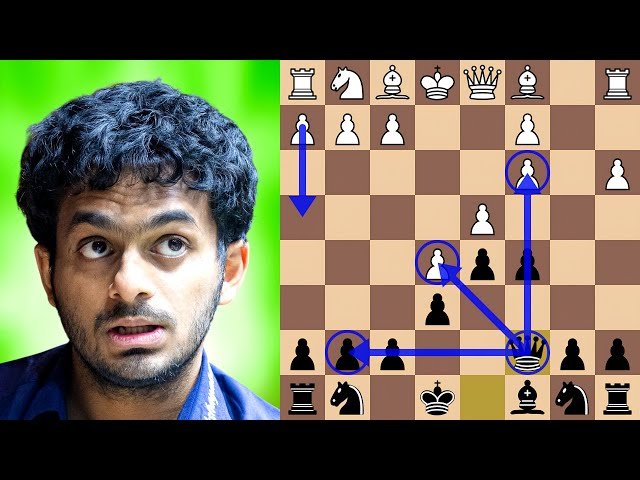 Nihal Sarin's French Winawer Blasts Wei Yi