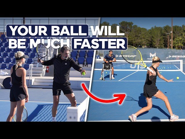 Tennis Forehand Technique - Full-Body Movement and Power Generation