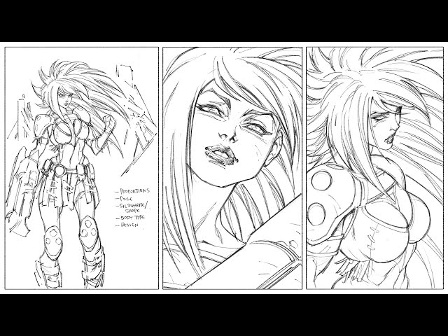 Drawing Consistent Characters for Comics