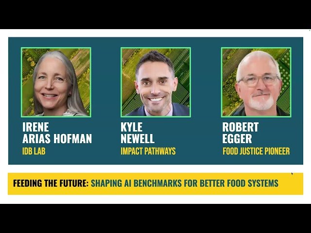 Feeding the Future - Shaping AI Benchmarks for Better Food Systems