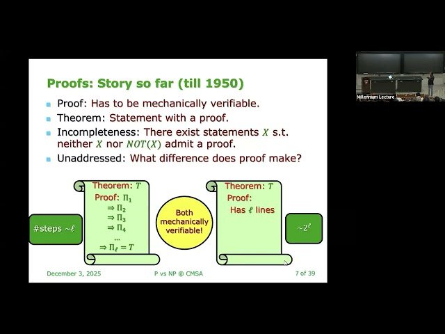 Free Video: The P vs. NP Problem - An Existential Question for ...