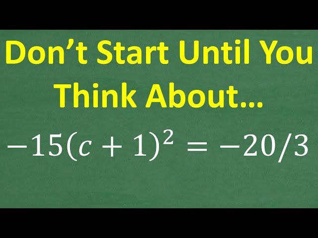 Methods for Solving Quadratic Equations in Algebra