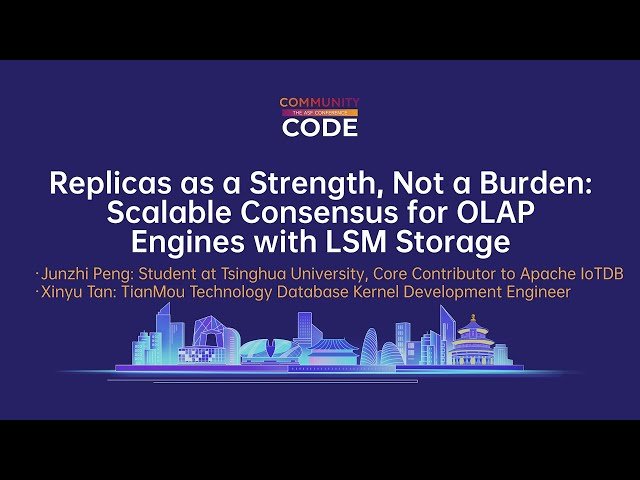 Replicas as a Strength, Not a Burden - Scalable Consensus for OLAP Engines with LSM Storage