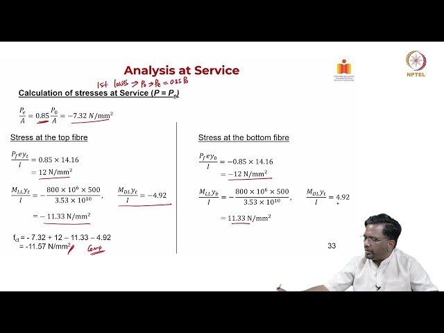 Stress Analysis of Flexural Members - Example Problem