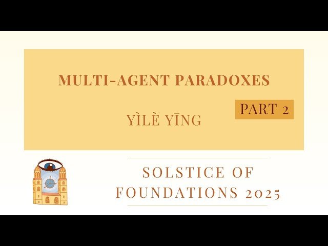 Multi-agent Paradoxes - Part 2