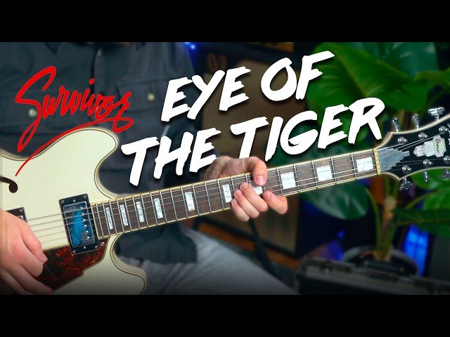 Survivor - Eye of the Tiger Guitar Lesson