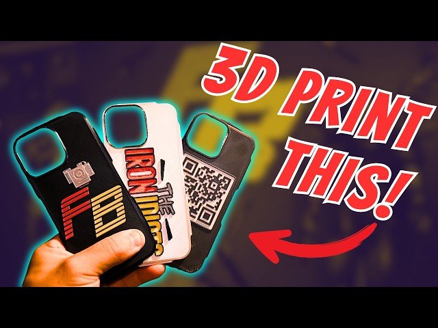 3D Printing Custom Phone Cases