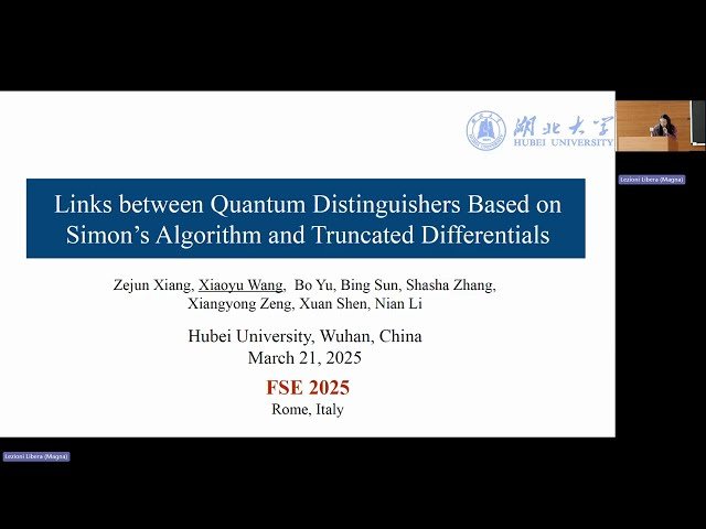 Quantum Cryptanalysis - Talk 3