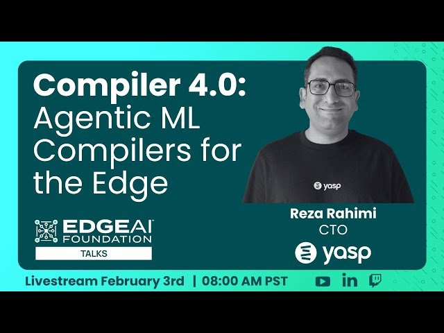 Compiler 4.0 - Agentic ML Compilers for the Edge