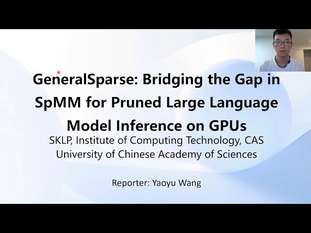 GeneralSparse - Bridging the Gap in SpMM for Pruned Large Language Model Inference on GPUs