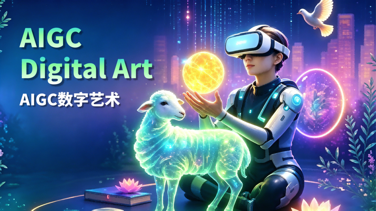 AlGC Digital Art（AIGC数字艺术）