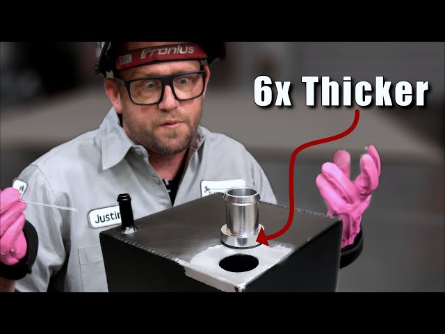 TIG Welding Thick to Thin Aluminum