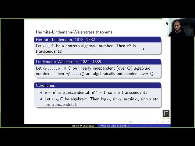 More on Liouville Numbers
