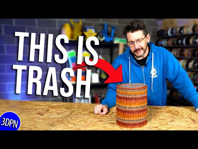 3D Printing Trash - Fixing the Gazzaladra Trash Bin Design