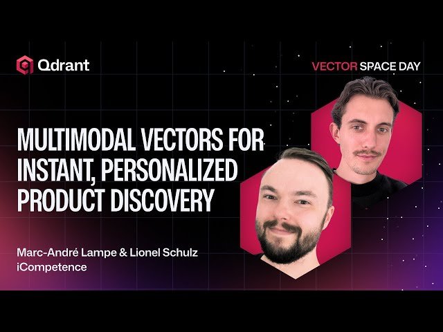 Multimodal Vectors for Instant, Personalized Product Discovery