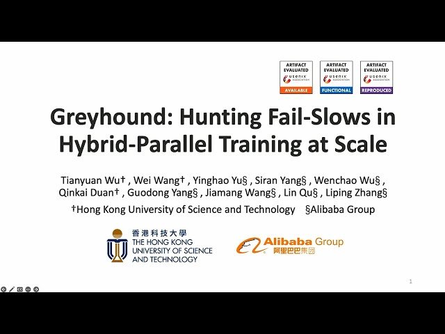 GREYHOUND - Hunting Fail-Slows in Hybrid-Parallel Training at Scale