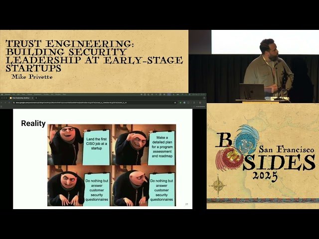 Trust Engineering - Building Security Leadership at Early-Stage Startups