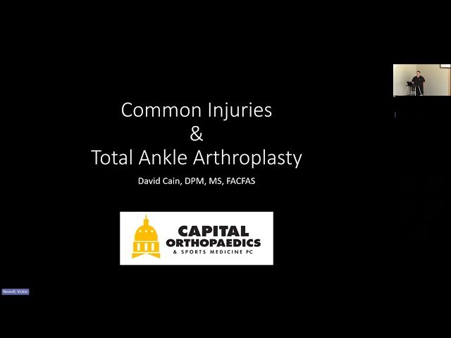 Common Lower Extremity Injuries and Total Ankle Replacements
