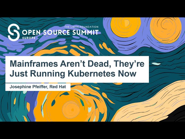 Mainframes Aren't Dead, They're Just Running Kubernetes Now