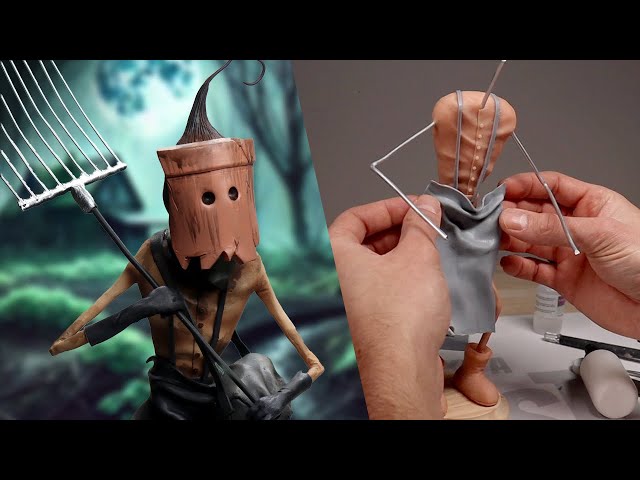 The Gardener - Polymer Clay Character Sculpting Tutorial