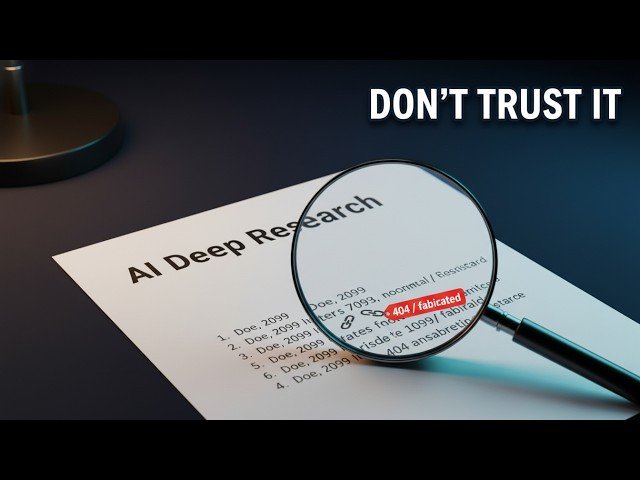 AI Deep Research Is Broken - This Tool Checks the Facts
