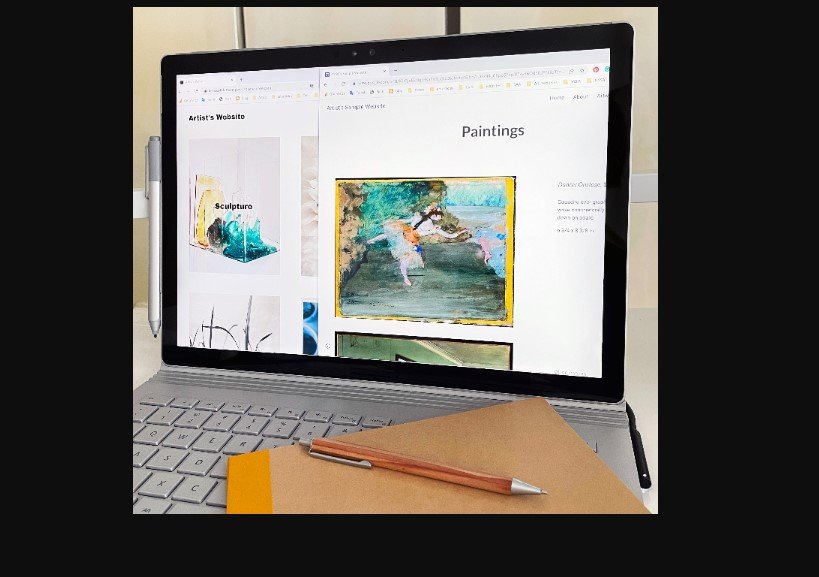 Online Tools: Artist Website (Live Online)