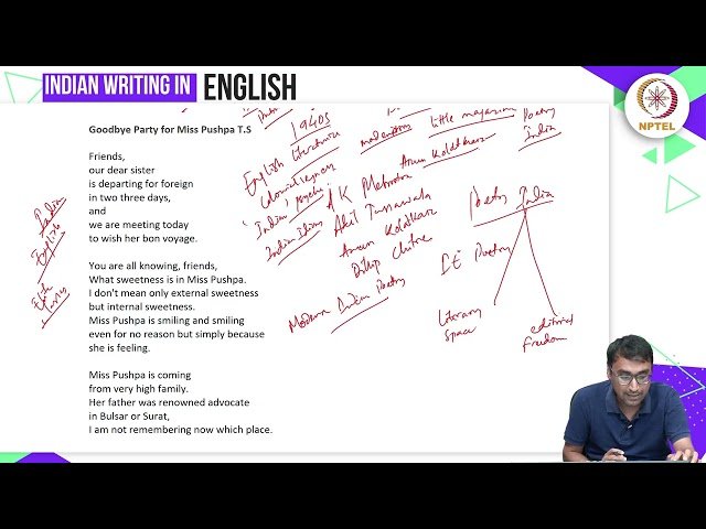 Indian English Poetry - Nissim Ezekiel