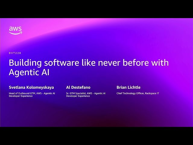 Building Software Like Never Before with Agentic AI