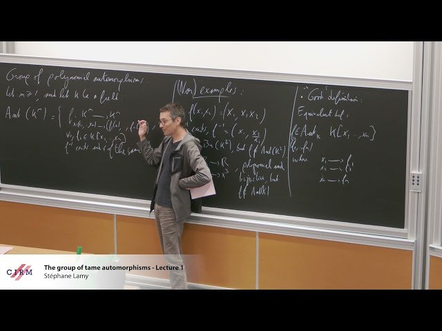 The Group of Tame Automorphisms - Lecture 1