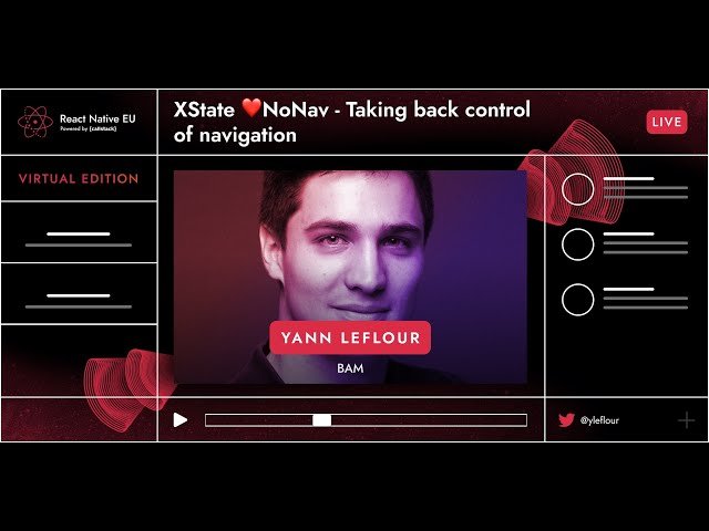 XState Loves NoNav - Taking Back Control of Navigation