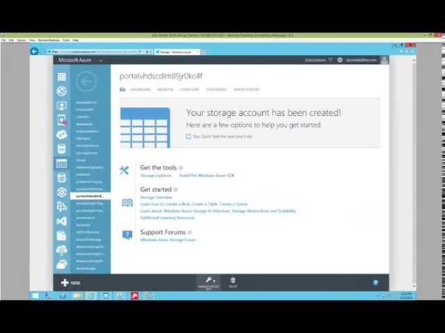 Private and Hybrid Cloud Features in SQL Server 2014
