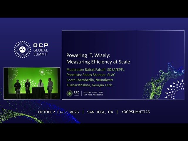 Powering IT - Wisely Measuring Efficiency at Scale