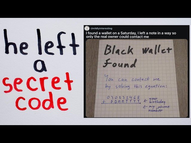 Man Finds Wallet, Leaves Math Problem, Then Goes Viral - Analyzing the Security of a Birthdate-Based Phone Number Code