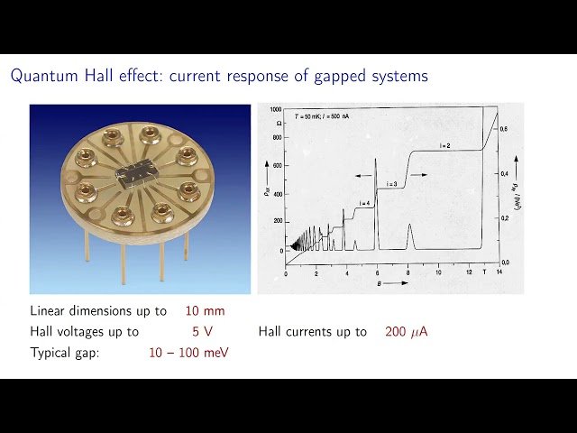 Mathematical Aspects of Quantum Hall Physics in Microscopic Models of Interacting Fermions - Part 1