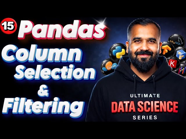 Column Selection and Filtering Explained in Hindi - Ultimate Data Science Series