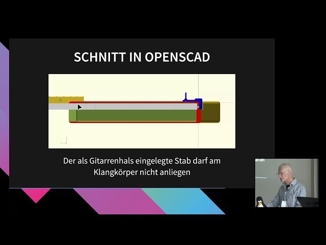 Gitarre aus dem 3D-Drucker - Konstruktion mit OpenSCAD und 3D-Druck