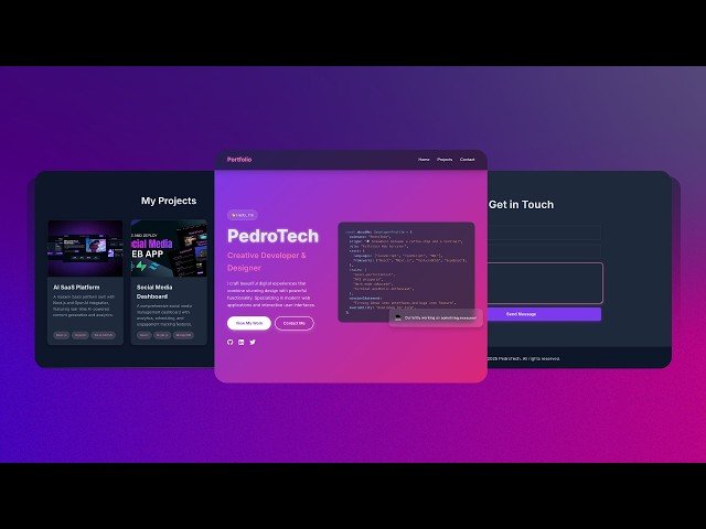 Build and Deploy a Personal Developer Portfolio with ReactJS and Animations - Framer Motion Tutorial