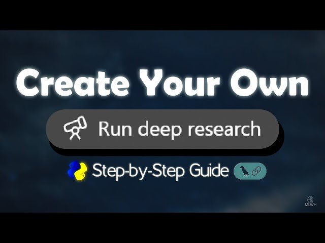 Create a Deep Search Agent and Use It as a Chatbot Tool Like ChatGPT - Step-by-Step Python Project