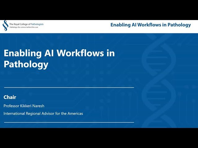 Enabling AI Workflows in Pathology