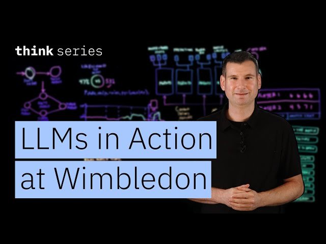 Agentic AI and LLMs Power Real-Time Insights at Wimbledon and US Open