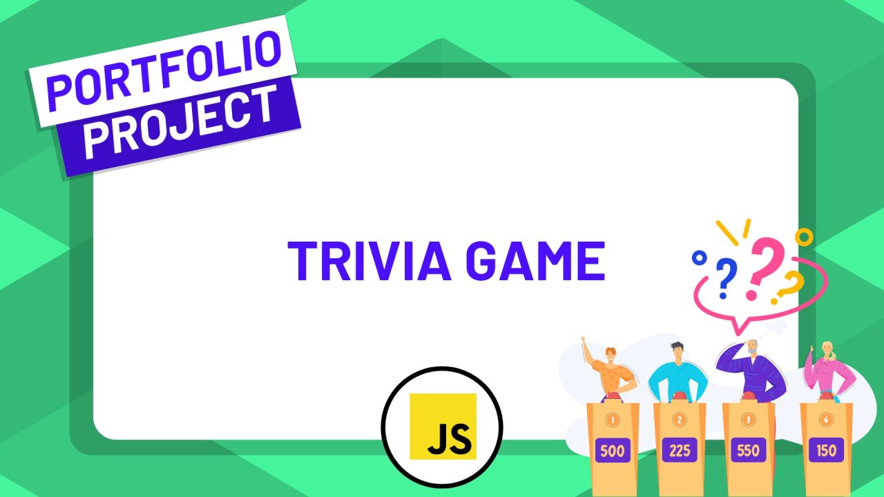 Online Course: Create a Trivia Game with JavaScript from Zero To ...