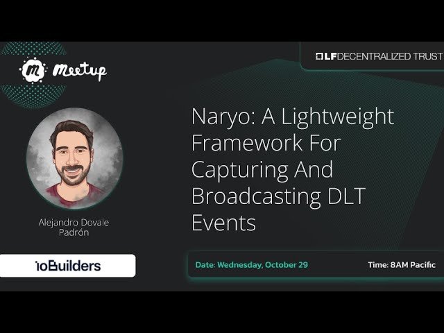 Naryo - A Lightweight Framework for Capturing and Broadcasting DLT Events