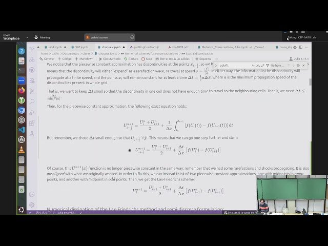 Numerical Schemes for Conservation Laws II - Class 34