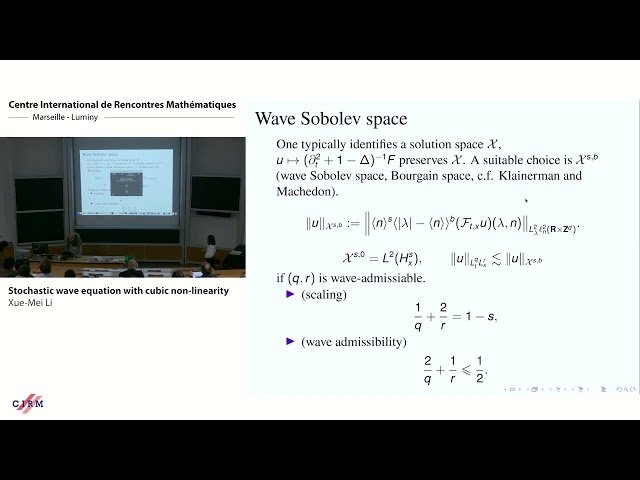 Stochastic Wave Equation with Cubic Non-Linearity