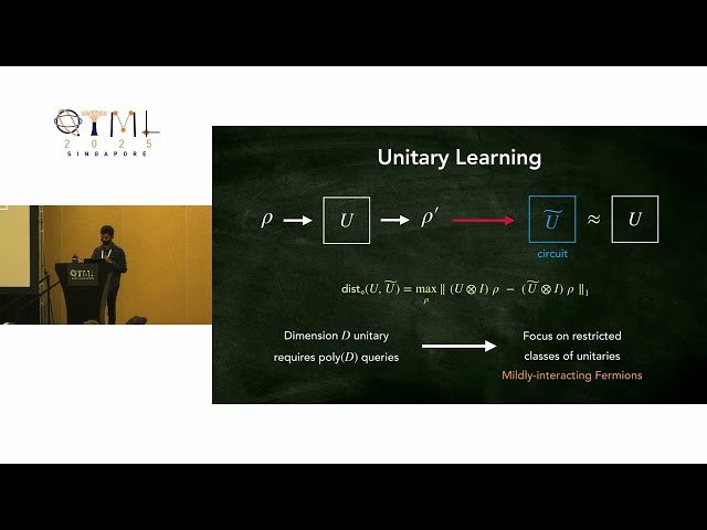 Mildly-Interacting Fermionic Unitaries are Efficiently Learnable