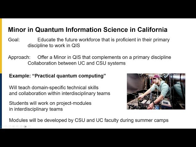 Connecting with the Quantum Future Through the CIQC
