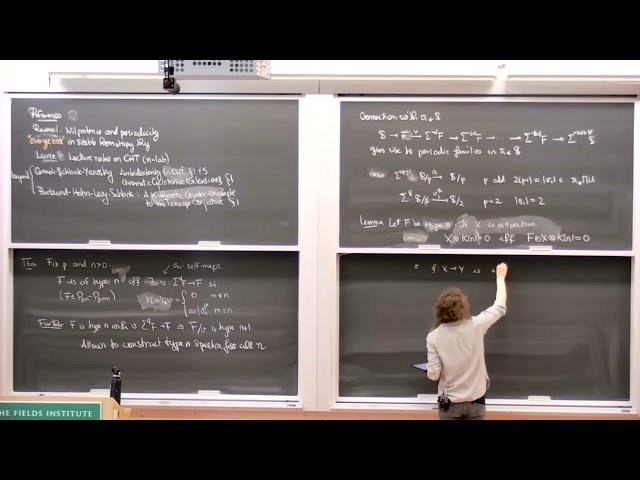 Graduate School on Chromatic Homotopy Theory - Part 5