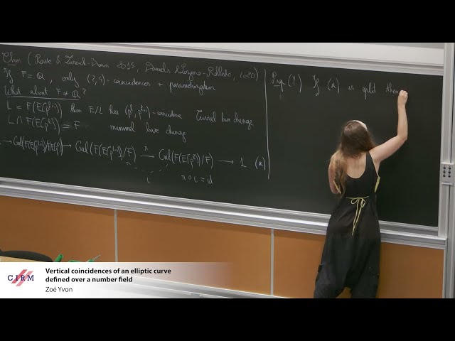 Vertical Coincidences of an Elliptic Curve Defined Over a Number Field